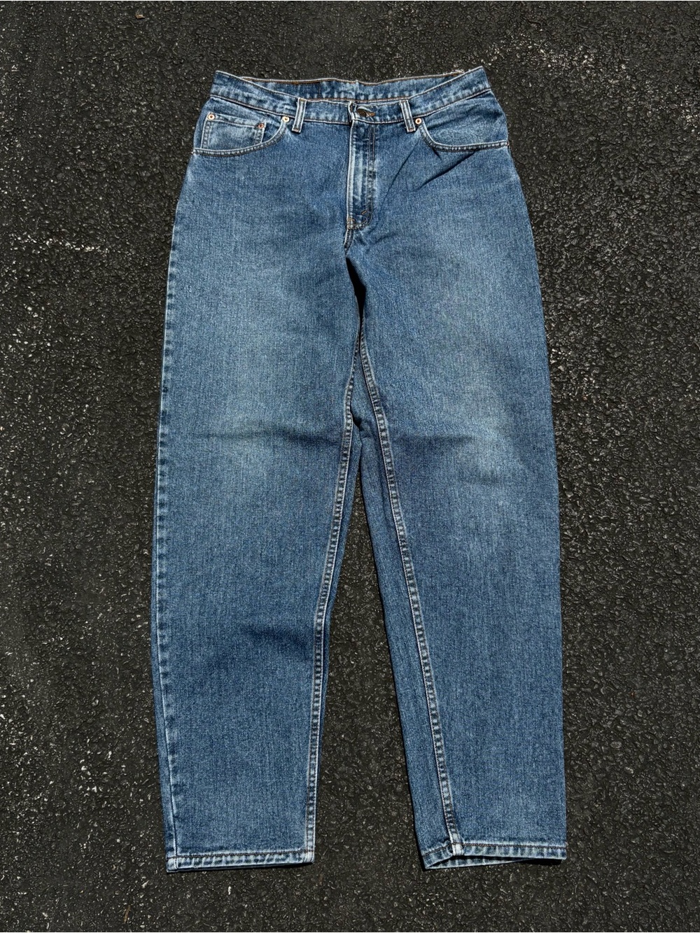 Levi's 560 Mens 34x33 Blue Medium Wash Vintage Made in USA 90s Classic Denim 92